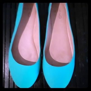 Teal Mix 6 flats